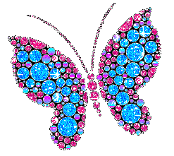 Butterfly Glitters for Myspace