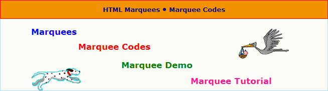 Marquee Codes tutorials